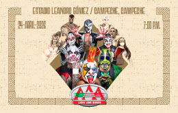 Lucha Libre AAA Border - Campeche